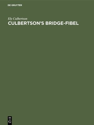 cover image of Culbertson's Bridge-Fibel